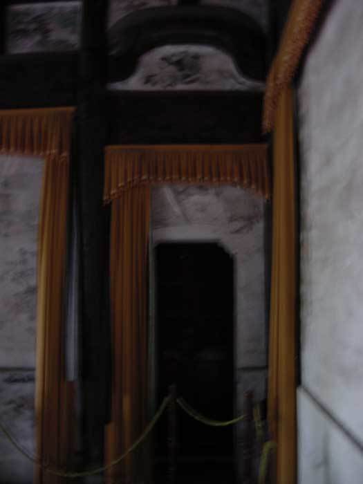 West wall -- north doorway