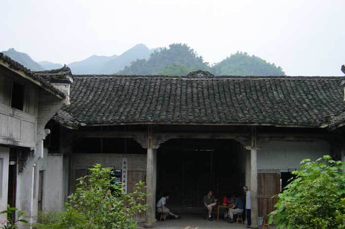 Overview of the ancestral hall