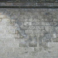 Detail of brickwork on wall