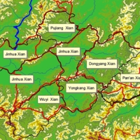 Jinhua county 1990