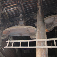 Beam structure of the first hall 2