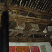 Beam structure of the hall