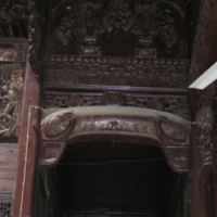 beam in second room on 1st floor