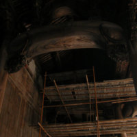 Beam structure of the hall