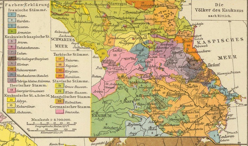 Volkerkarte von Russland (German) 1881 Caucasus Cropped.jpg
