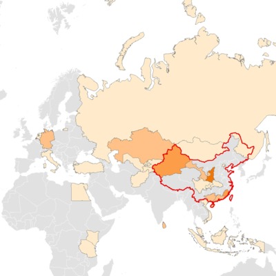 Geocoding news contents: Xinhua.net news on the Silk Road Economic Belt and 21st Century Maritime Silk Road