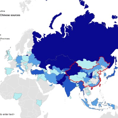 Geocoding news: Silk Road Economic Belt from LexisNexis