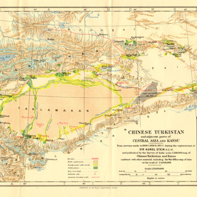 1925 Chinese Turkistan and Kansu by Stein.jpg