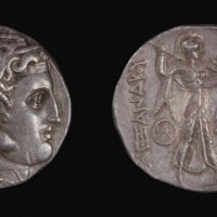 Silver Tetradrachm of Ptolemy I Soter, minted in Egypt  (r. 323-285 BCE)