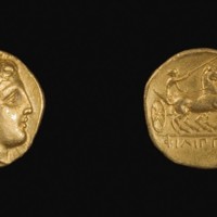 Gold Stater of Philip II of Macedon, mint of Pella, 4th century BCE