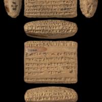 Clay cuneiform tablet