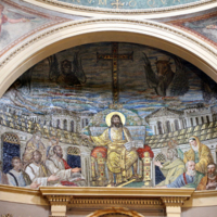 Apse Mosaic from Santa Pudenziana, Rome