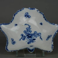 Pickle tray, creator unknown, Bristol China Manufactory ca. 1770-81.