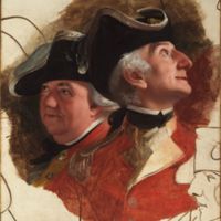 "Colonel Ernst August von Hugo and Lt. Colonel von Schlepegrell" by John Singleton Copley