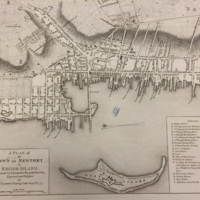 A Plan of the Town of Newport in Rhode Island