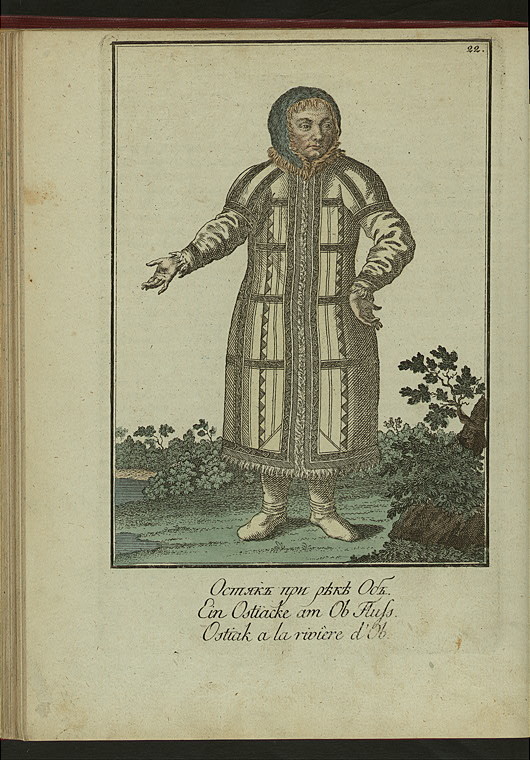 Finskie narody- Ostiak pri reke Ob'.jpeg