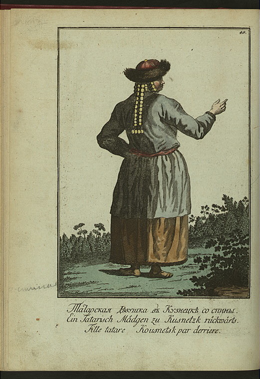 Tatarskie narody- Tatarskaia devushka v Kuznetske so spiny.jpeg Tatarskie narody- Tatarskaia devushka v Kuznetske so spiny.jpeg