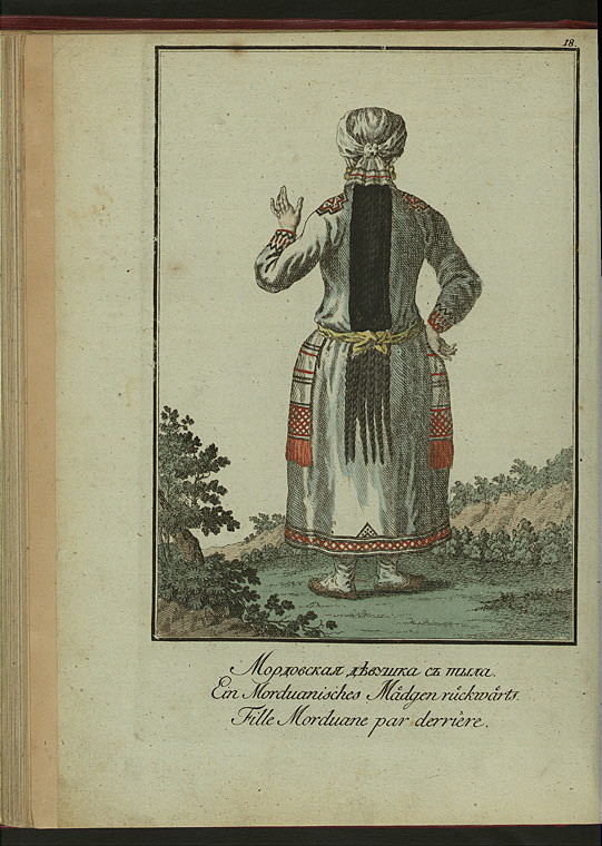 Finskie narody- Mordovskaia devushka s tyla.jpeg