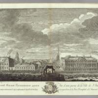 View of the city from the Admiralty's triumphal arch eastward