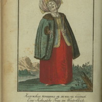 Kaluga woman in winter attire