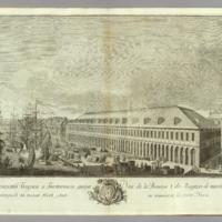 View of the Stock Exchange and Covered Market along the Little Neva