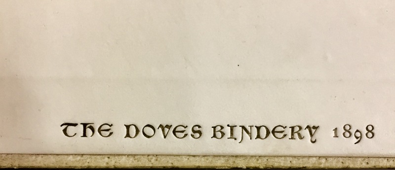 Binder's stamp Binder's stamp