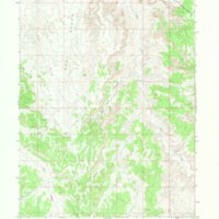 Buck Camp Canyon Quadrangle Utah (1968)