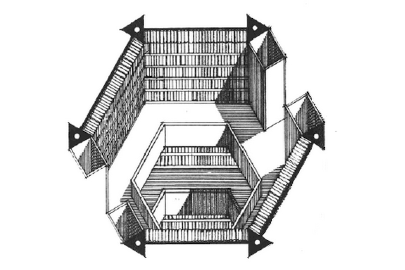 The Library of Babel and Infinite Monkeys · Open Readings · HUM 11c Omeka