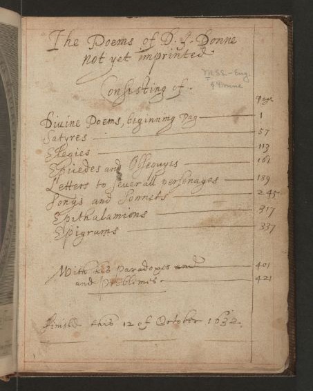 John Donne Title Page.png