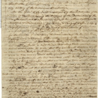 Paul Revere's letter to Jeremy Belknap, Corresponding Secretary of the Massachusetts Historical Society, dated 1798.