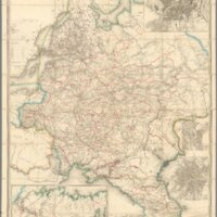 Transportation Map of the Russian Empire:  Nizhni-Novgorod Inset