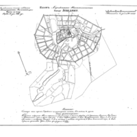 Plan of the town of Lebedin, Kharkov Province