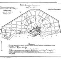 Plan of the town of Rostov, Yaroslav Province