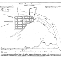 Plan of the town of Rogachev, Mogilev Province