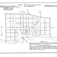 Plan of the town of Livny, Orlov Province