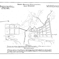 Plan of the town of Kupensk, Voronezh Province