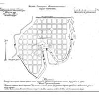 Plan of the town of Sychevka, Smolensk Province