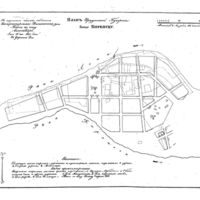 Plan of the town of Kirensk, Irkutsk Province