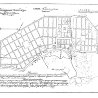 Plan of the provincial capital Tambov