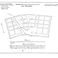 Plan of the town of Malmyzh, Viatka Province