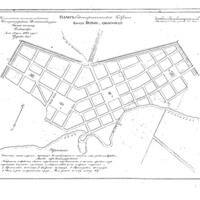 Plan of the town of Verkhne-Dnieprovsk, Yekaterinoslav Province