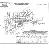 Plan of the town of Novgorod Severskii, Chernigov Province