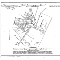 Plan of the town of Oranienbaum, Saint Petersburg Province