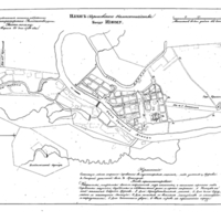 Plan of the town of Izium, Kharkov Province