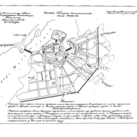 Plan of the town of Nevel’, Polotsk Province