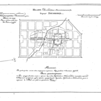 Plan of the town of Grezovits, Vologda Province