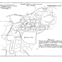 Plan of the town of Sudzha, Kursk Province