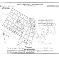 Plan of the town of Valuiki, Voronezh Province