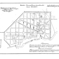 Plan of the town of Arzamas, Nizhegorod Province