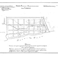 Plan of the town of Sarapul, Viatka Province